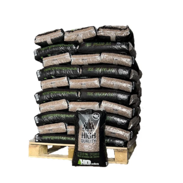 Pellet di Legno di Pino ENplus A1 – Bancale 70 Sacchi da 15 kg